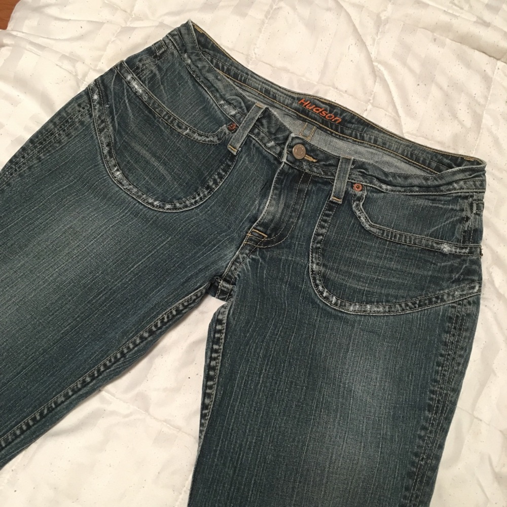Hudson Midrise Bootcut Jeans - Picture 2 of 5